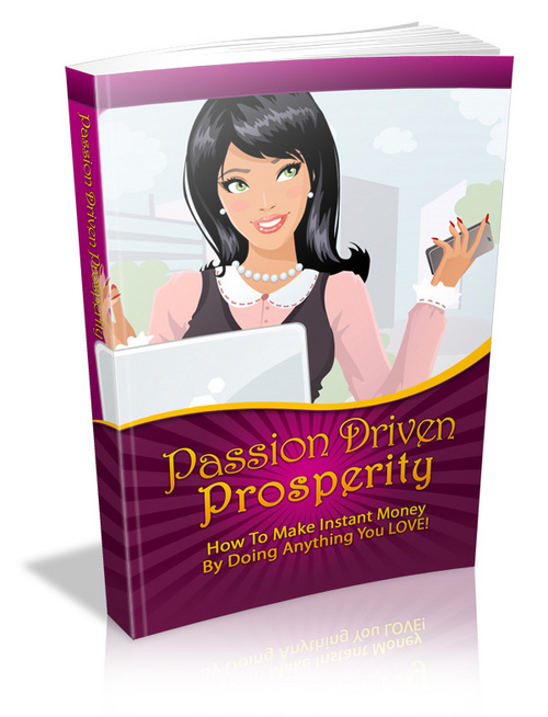 Product picture Passion Driven Prosperity with PLR