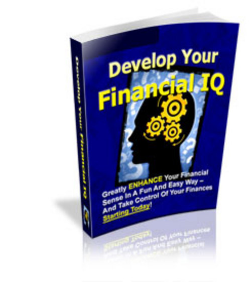 Product picture Develop Your Financial IQ - New ebook with PLR