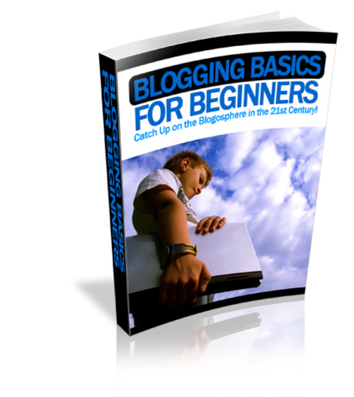 Product picture Blogging Basics For Beginners - New ebook with PLR