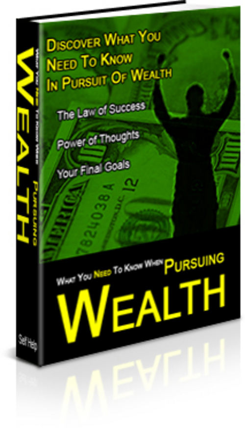 Product picture What You Need To Know When Pursuing Wealth - New ebook - PLR