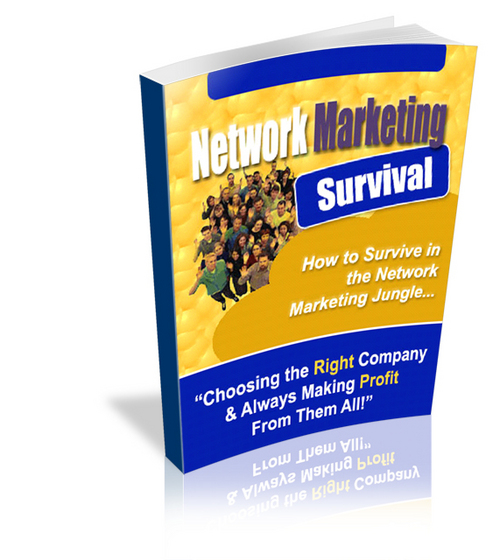 Product picture Network Marketing Survival - New ebook with PLR