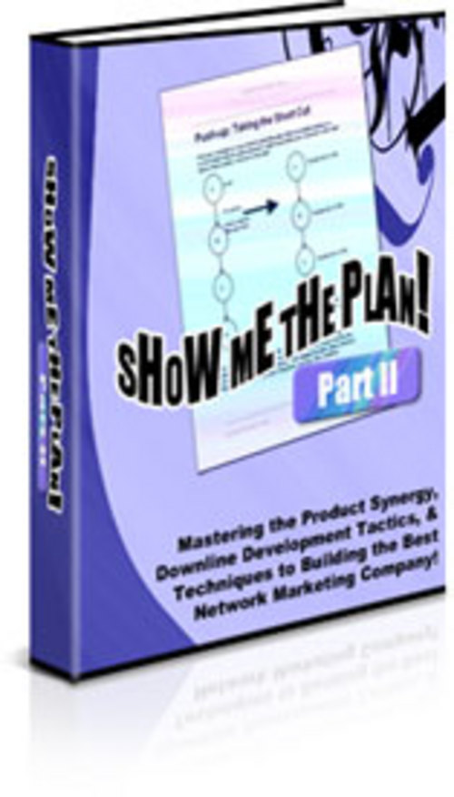 Product picture Show Me The Plan Part2 - New ebook with PLR