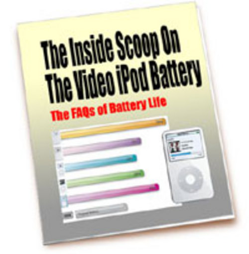 Product picture Inside the Video IPod Battery - New ebook with PLR