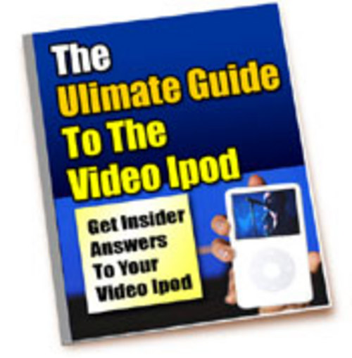 Product picture The Ultimate Guide To The Video IPod - New ebook with PLR
