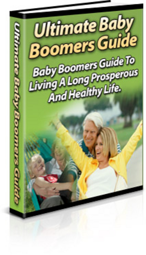 Product picture Baby Boomers Guide - New ebook with PLR