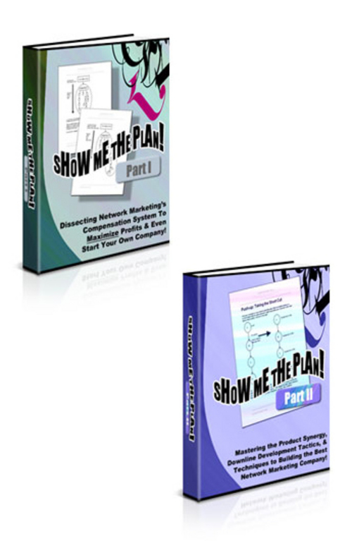 Product picture Show me the plan PLR pack - Part 1 and Part 2